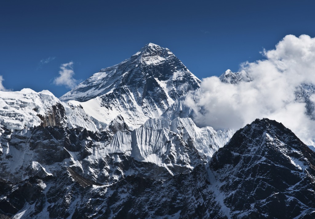 Everest Mountain Peak - the top of the world