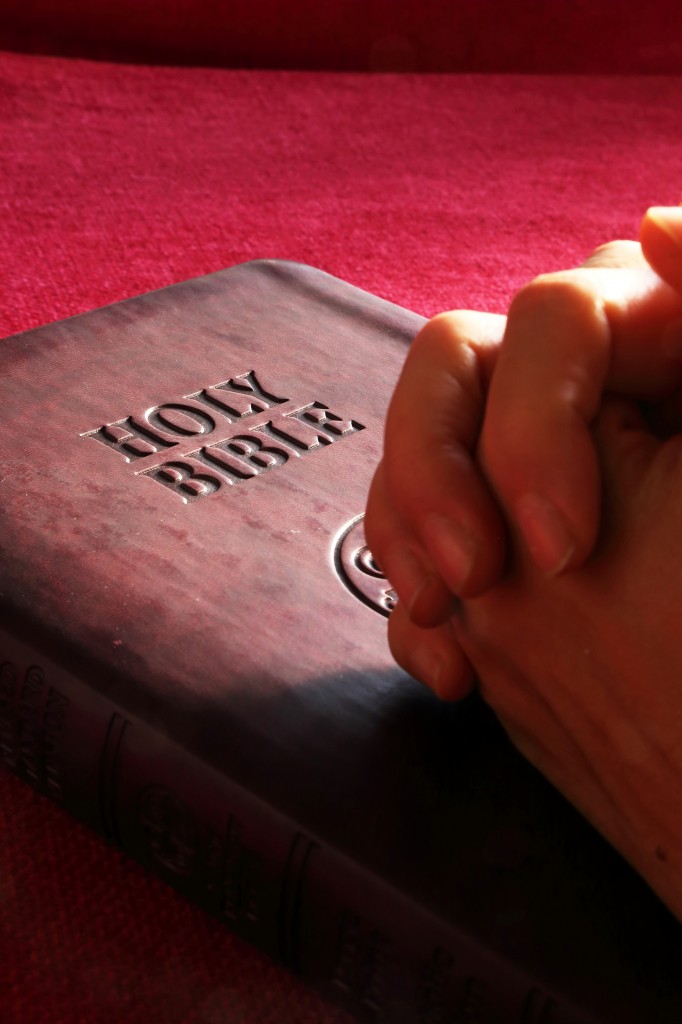 prayer hands bible