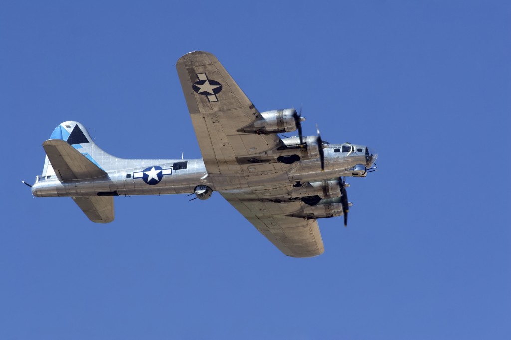 A B-17 Bomber military jet
