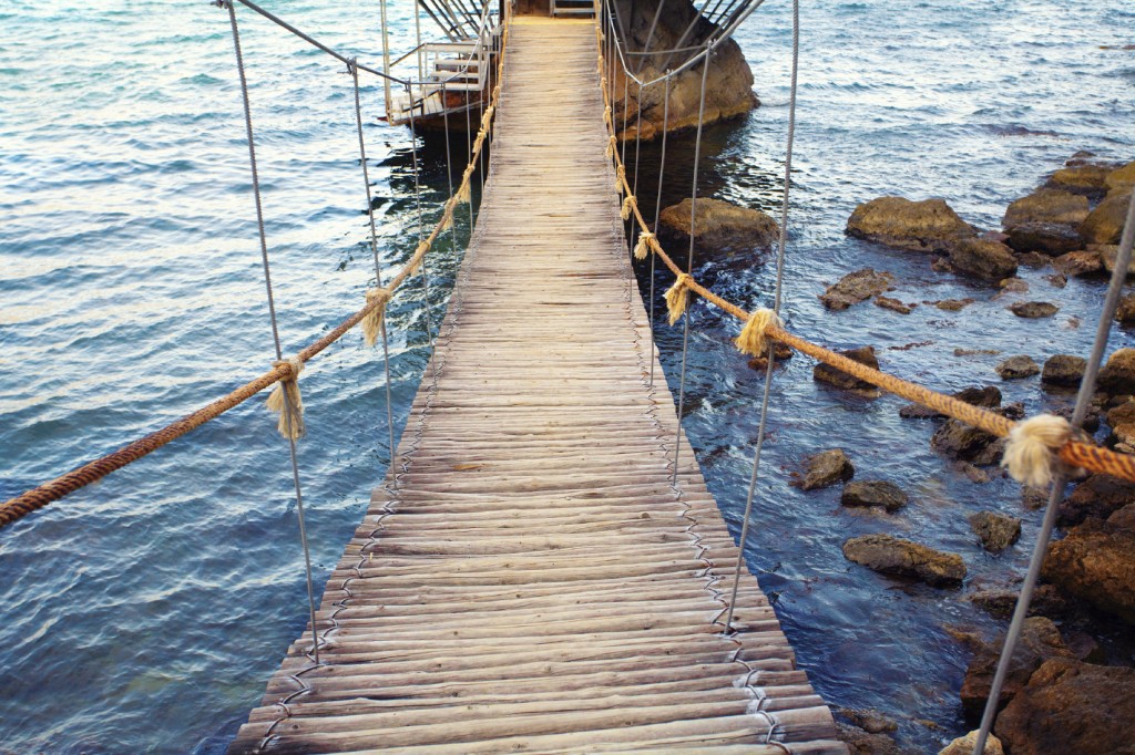 Rope bridge