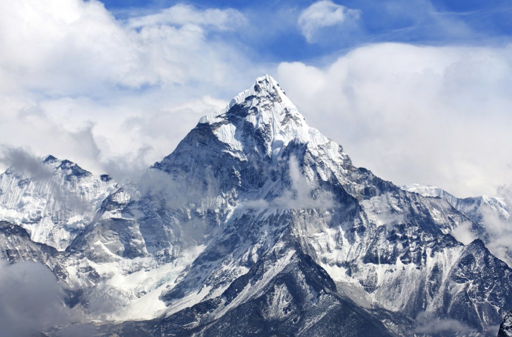 Ama Dablam Mount in the Nepal Himalaya