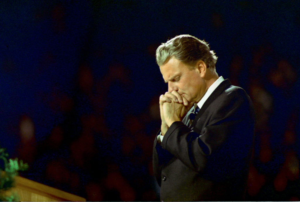 Billy Graham Praying