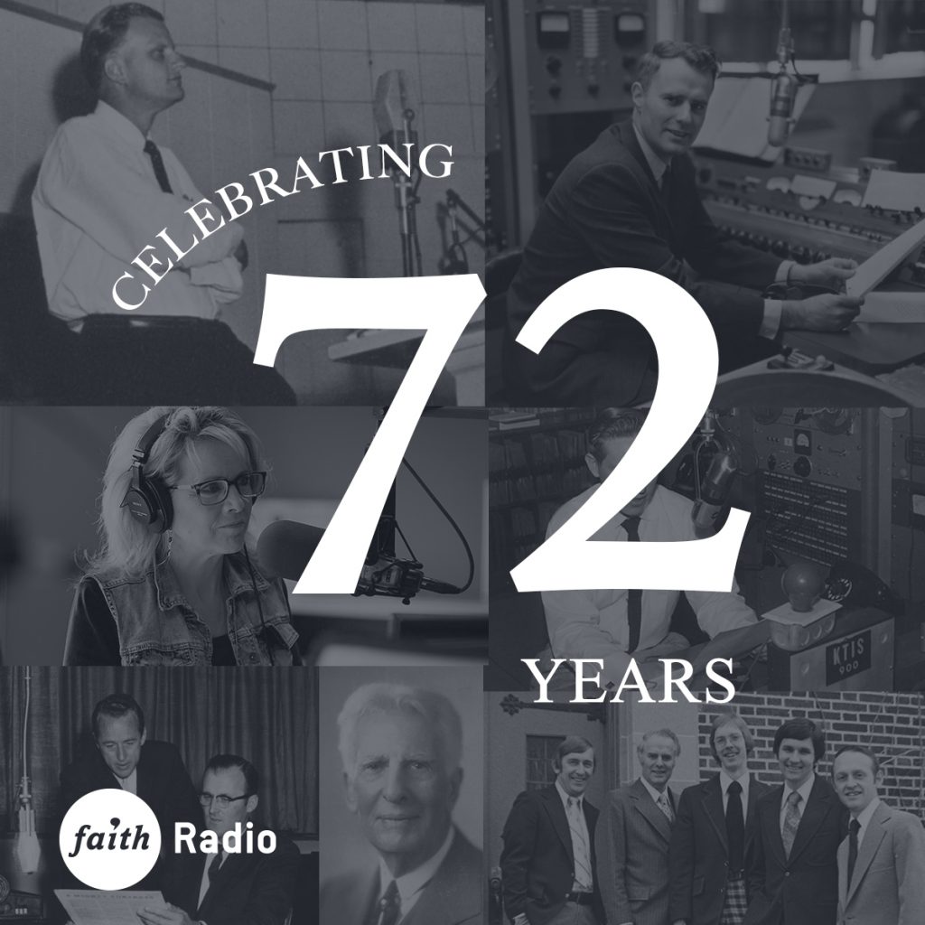 72 years of Faith Radio 
